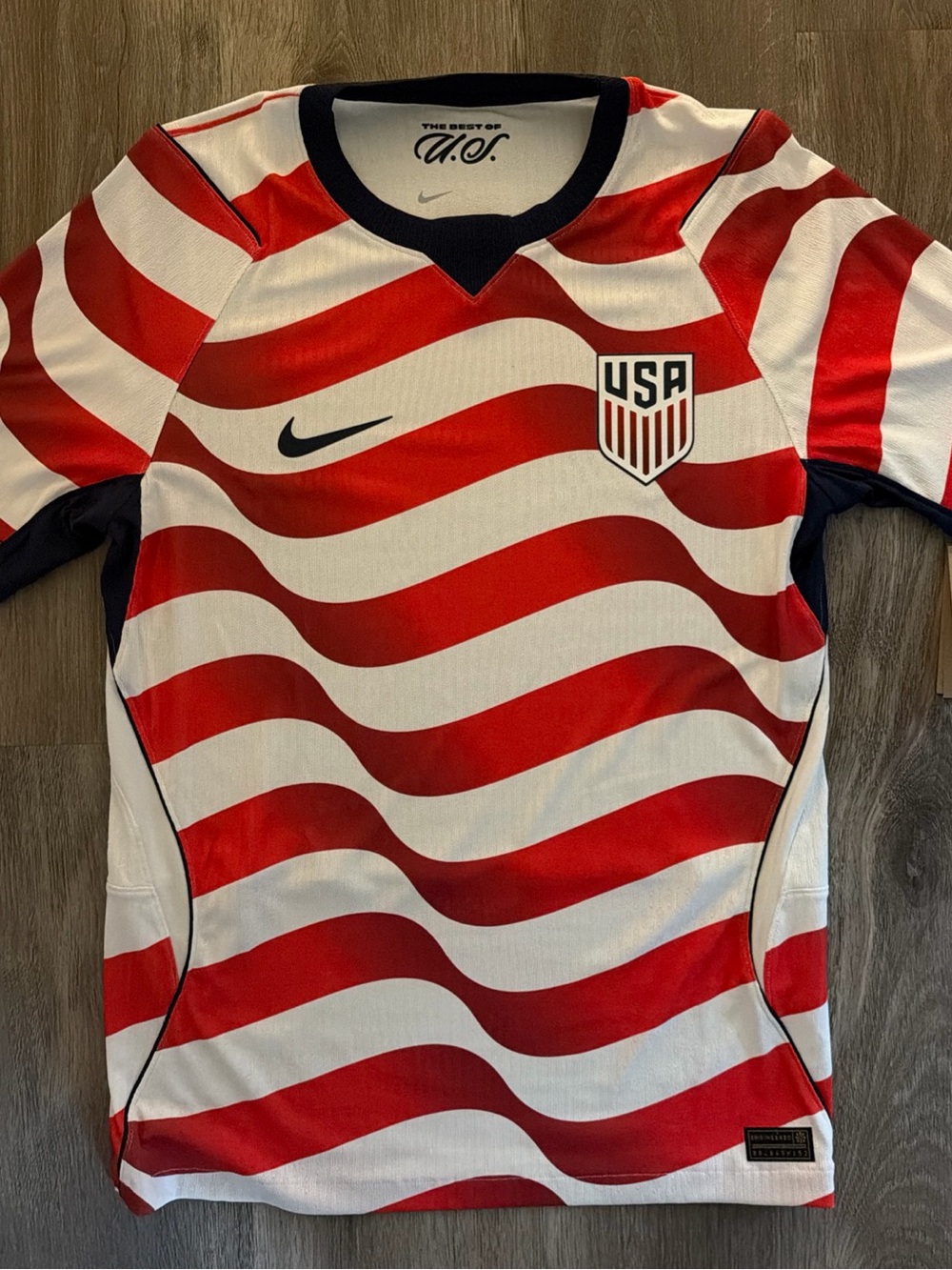 Nike USMNT authentic Men’s Small Jersey Aero-Fit Soccer World Cup